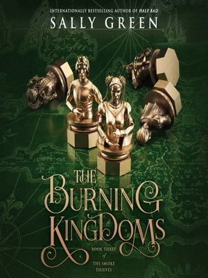 cover image of The Burning Kingdoms